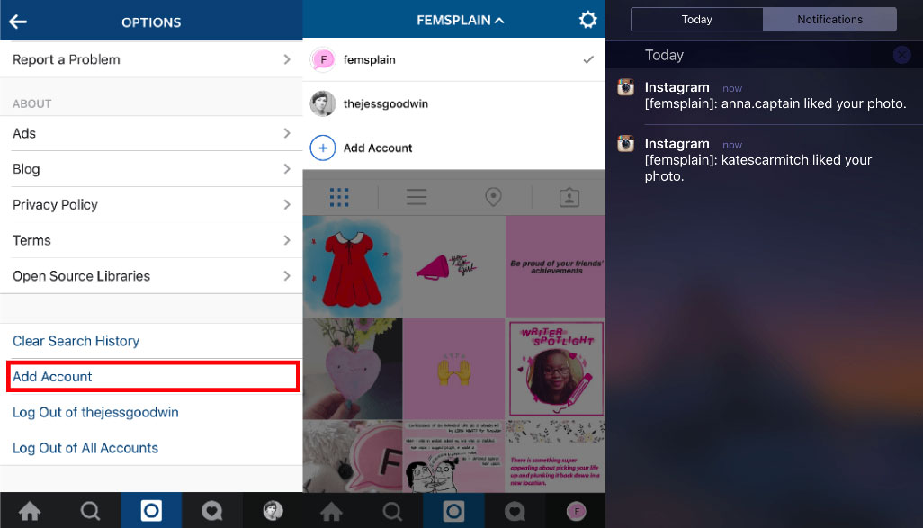 instagram-multi-compte
