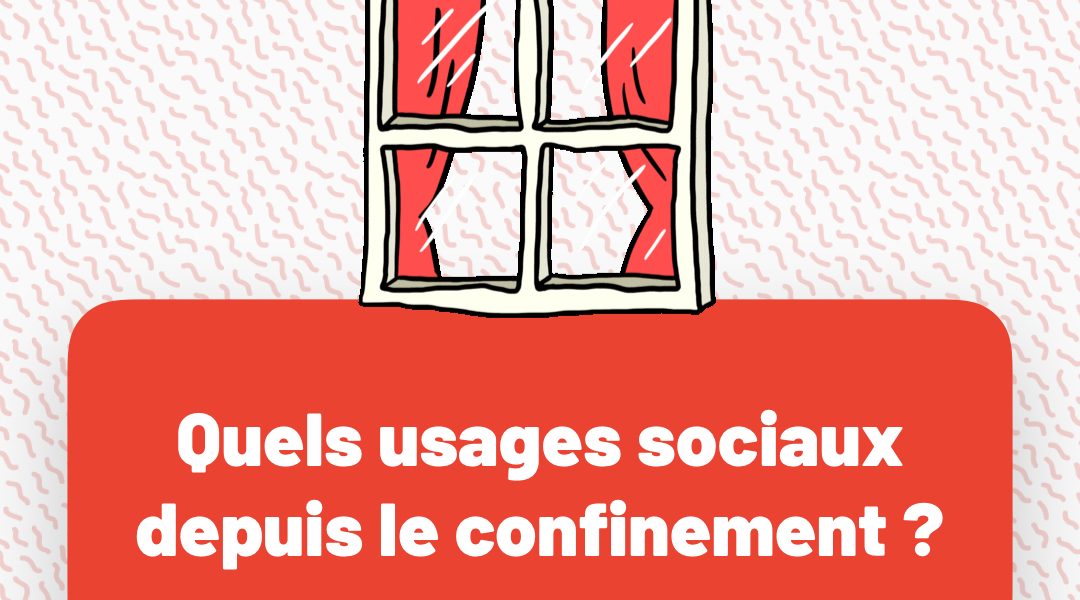 les usages sociaux depuis le confinement